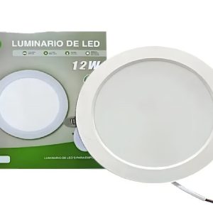 Plafon Led 12w Lampara Spot Empotra Bco S54w12 Tianlai 14cm Color Blanco