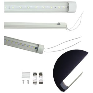 Mayoristas! 100 Regletas Led 18w 1.18 Mts Envio Gratis