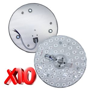 Alternative view of Kit 10pz Panel O Repuesto Led De 24w Plano Gran Iluminación