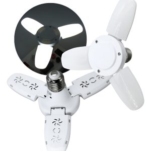 Super Oferta Foco Lámpara Led 24w Luz Blanco Frío 3 Aspas