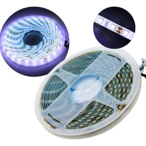 Paquete 10 Pz Tira Led 5 Mts 5050 Con Recubrimiento 12v