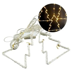 Serie Cascada Led Vintage Pinos , Estrellas , Lunas A Elegir