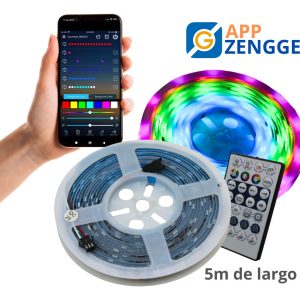 Alternative view of Tira Led Pixel 5m Caballo De Troya Smart Rgb Con App Hd