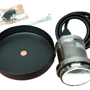 Soquet Industrial Vintage Metálico E27 Minimalista Socket