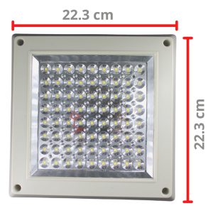 Alternative view of Lampara Led Sobreponer Cuadrada De 10w Blanco Frio