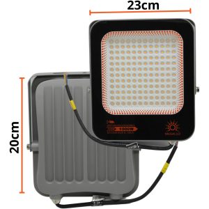 Alternative view of Reflector Luz Calida De 100w Multivoltaje 85-265v Exteriores