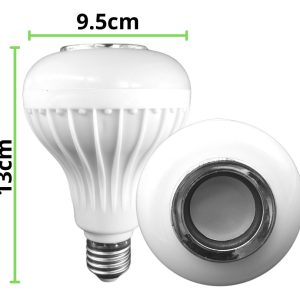 Alternative view of 10 Focos Led Con Bocina Bluetooth Rgb+b Control Remoto Music