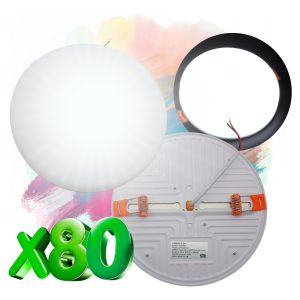 Alternative view of Panel Spot 80 Ajustable Led 30w Bote, Plafón O Registro.
