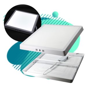 Lámpara Led Cuadrada Sobreponer 24w