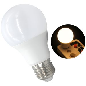 Pack De 20 Focos Led 10w Luz Blanca Calido Entrada E27