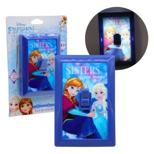 Luz Disney Frozen De Pared Infantil Niños
