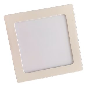 Lámpara Led Empotrar 9w Cuadrada (90w ) Brillante