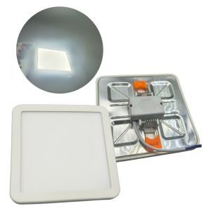 Super Lampara Led 8w Ajustable Techo Luz Blanca 6500k