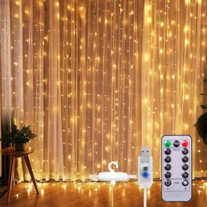 Serie Led Tip Cortina 3x3 Mt Cambios De Ritmos Y Velocidades