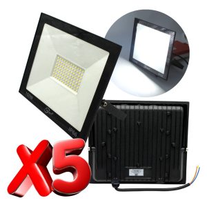 Alternative view of Pack 5 Reflector Led 150w Súper Potente Para Intemperie.