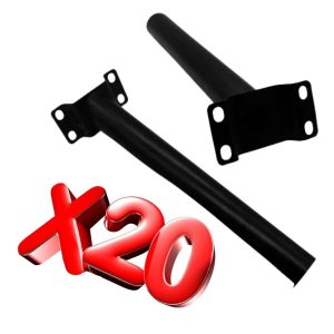 20 Brazos Para Lámpara Suburbana 1 1/2 Galvanizado 40cm