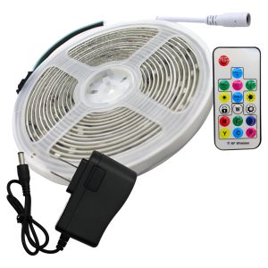 Súper Tira Led Rayo A Control Remoto Funciones Alucinantes