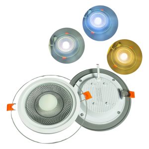 Lámpara Led Empotrable Cristal 12w 3 Temperaturas