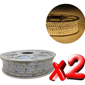 Alternative view of Pack 2pz Manguera 25 Mts Tira Led 127v Impermeable Led