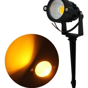 10 Lámparas Dirigibles Con Estaca Para Esteriores Y Jardín