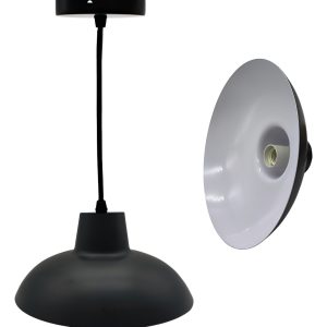 Lampara Colgante Vintage Minimalista Herraje Gorro Chino