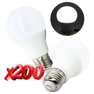 Alternative view of Caja De 200 Focos Led 10w Mayoristas E27 Bombilla Luz Blanca