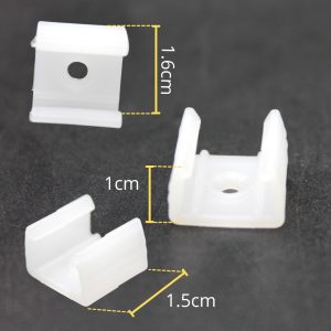 Alternative view of Paquete De Grapas Para Manguera Doble Led 5050 10mm De Pvc