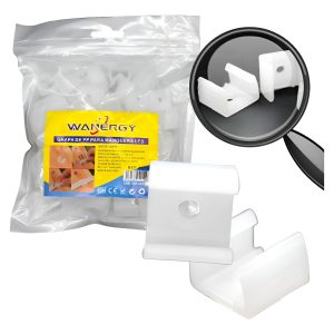 Paquete De Grapas Para Manguera Doble Led 5050 10mm De Pvc