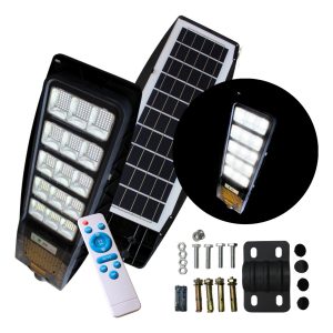 Suburbana Led 300w 30000lm Con Control Remoto Y Panel Solar