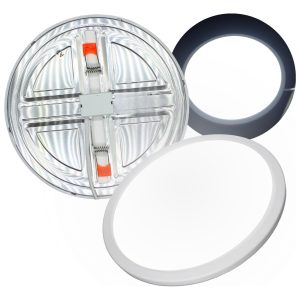 40 Lampara Panel Led 24w Ajustable Para Botes ,plafon O Caja