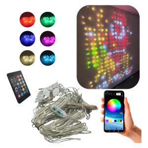 Alternative view of Cortina Smart Led 2mx2m Decorativa Usb Control Remoto 400l