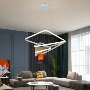 Lampara Colgante Minimalista Moderno Candil Uniq Silicon