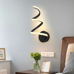 Lampara De Pared Neon Led Minimalista Decorativa Espi 3215-b