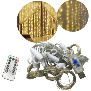 Alternative view of Serie Led Tip Cortina 3x3 Mt Cambios De Ritmos Y Velocidades