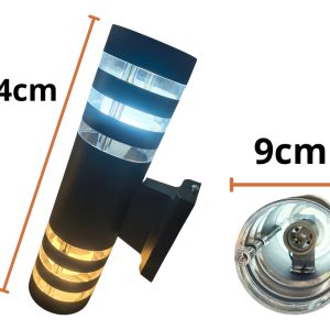 Alternative view of Arbotante 6 Lineas Luz Led Diseño Minimalista Doble Socket