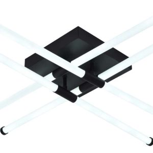 Link Negro Colgante Neon Minimalista Vintage Completo