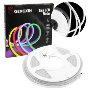 Super Neon Flexible Led 5 Mts Marca Gengxin Pack 7pz