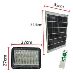 Alternative view of Reflector Solar Led Plegable 400w C/panel Y Control Remoto