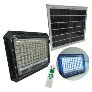 Reflector Solar Led 200w C/panel Y Control Remoto