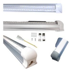 Lámpara Barra Led 120w Luz Blanca 6500k Estructura Blanca