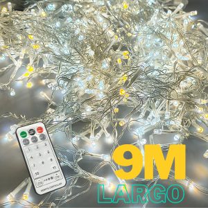 Alternative view of Serie Cascada Navidad De 500 Led 9mt 2 En 1 Con Control