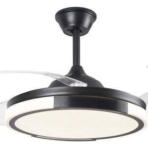 Alternative view of Lampara Led Ventilador Aspa Retractil 3 Tonos 72w Hd