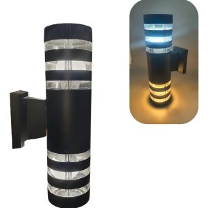 Arbotante 6 Lineas Luz Led Diseño Minimalista Doble Socket
