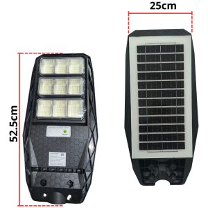 Alternative view of Lampara Solar Suburbana 100w Led (900w) Alumbrado Control