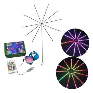 Super Tira Led Tipo Bengala Multicolor Funciones App Ritmos