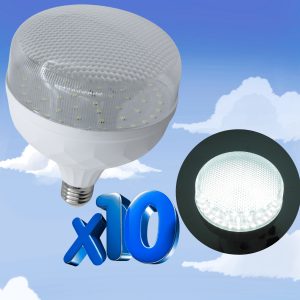 Alternative view of Paquete De 10 Foco Bala Super Led 50w 500w Maxima Potencia