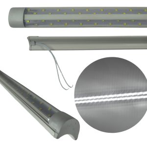 Pack 10 Regletas Doble Tira Led 36w 1.20 M Completa Oferta