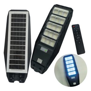 Lámpara Solar 200w Led Blanca Con Control Remoto