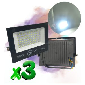 Alternative view of Paquete 3 Reflectores Led 50w Para Interperie Envio Gratis