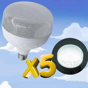 Alternative view of 5 Foco Bala Led 50w Maxima Potencia ,super Led.